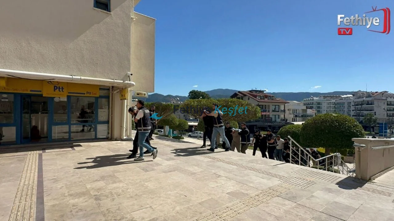 Marmaris'te Suç Örgütüne Yönelik Operasyon Gerçekleşti