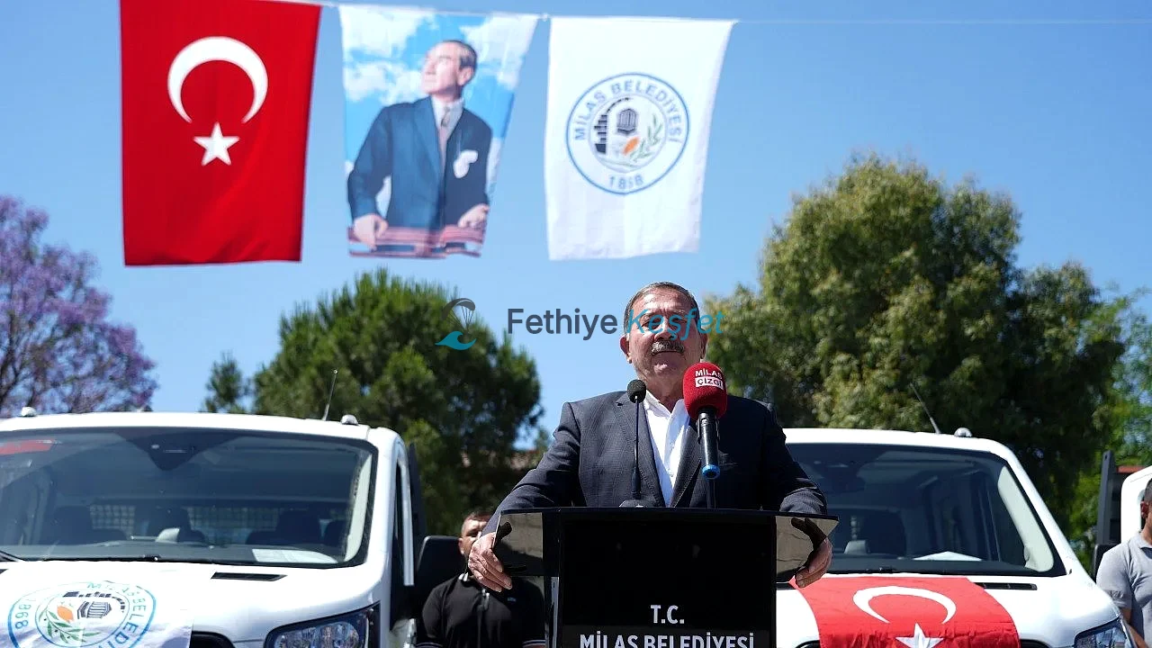 Milas Belediyesi, Araç Filosunu Güçlendiriyor